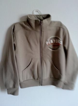 Málo nosená mikina na zips, 104