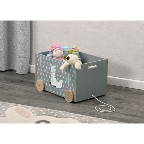 Detský vozik na hračky lama,