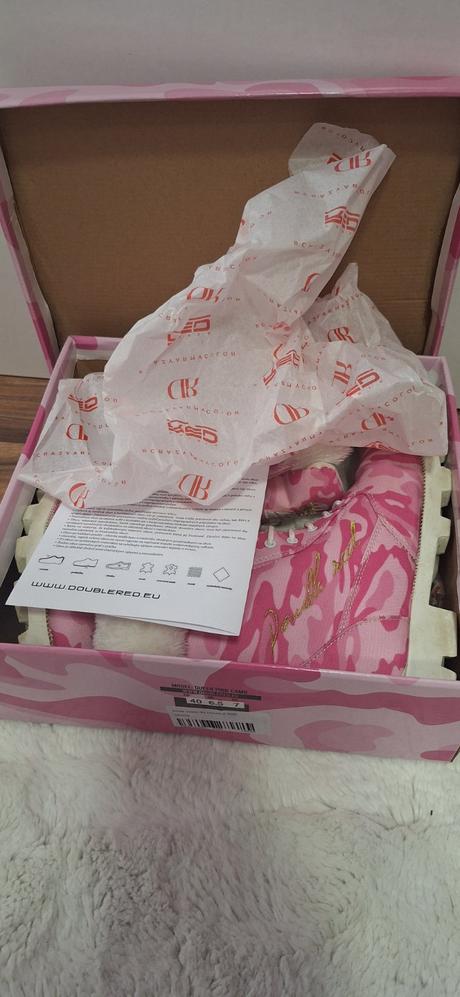 Dámske snehule double red, 40