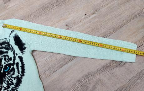 Pulóvrik v mentolovej farbe, h&m,170