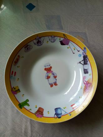 Detský porcelánový tanierik, 