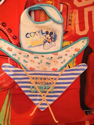 Detské podbradniky, f&f