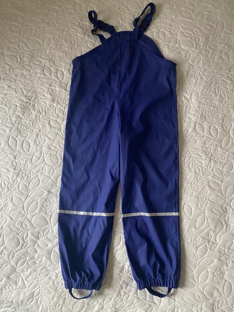 Bunda nohavice do dažďa 122/128, lupilu,122