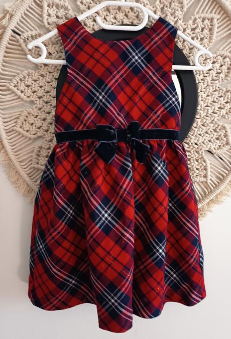 Karované šatky, h&m,98