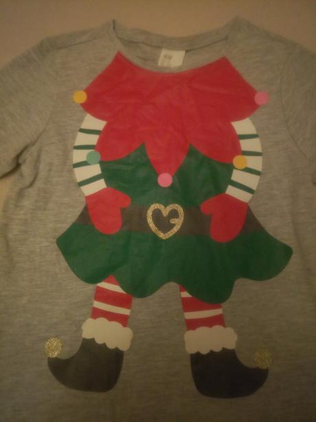 Krasne vianocne tricko zn. h&m, 98
