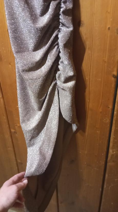 Trblietavé sexi šaty shein, s