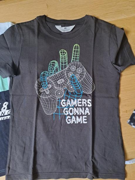 Tričká letné 3ks, 140