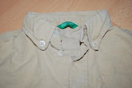 Košieľka na chladnejšie obdobie, v.80-86, benetton,80