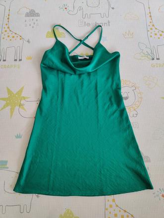 Smaragdovozelené minišaty reserved, reserved,36