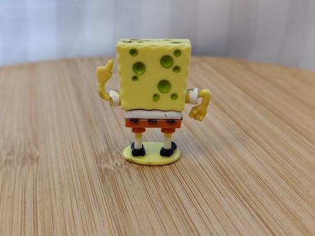 Vintage figúrka spongebob 2005 viacom, mpc s-201, 
