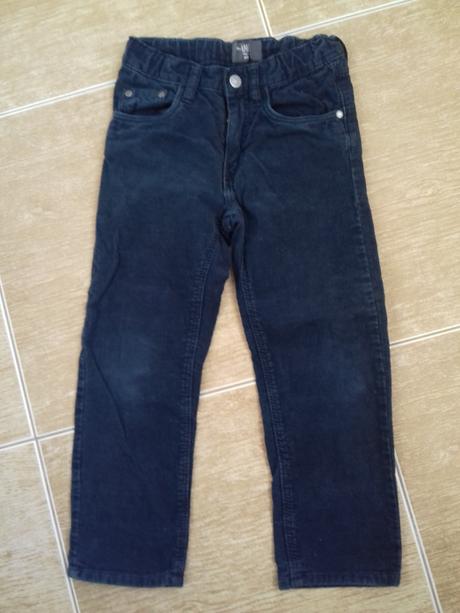 Mencestrove nohavice slim, h&m,110