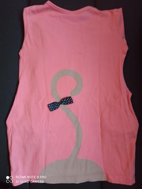 Predĺžené tričko-tunika mačička, 110