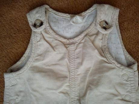 Podšité nohavice, h&m,62