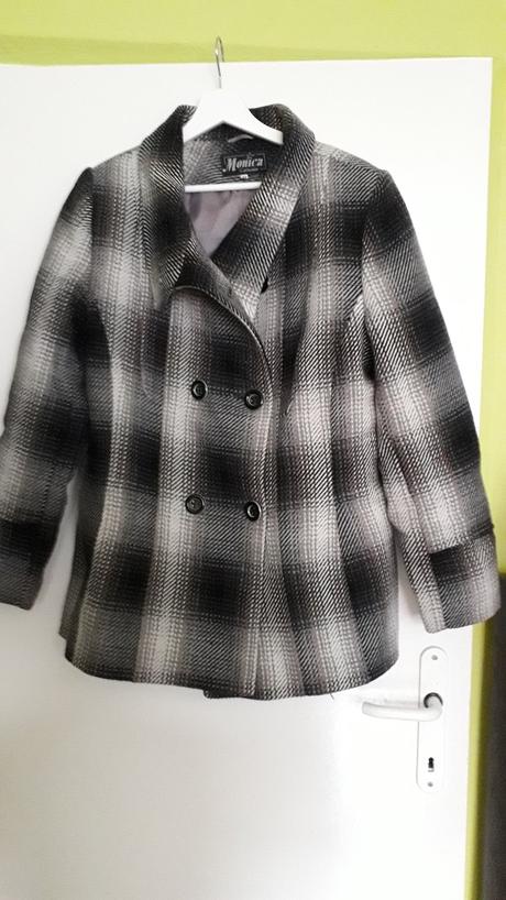 Štylový damsky kabát  - č. 44, 44
