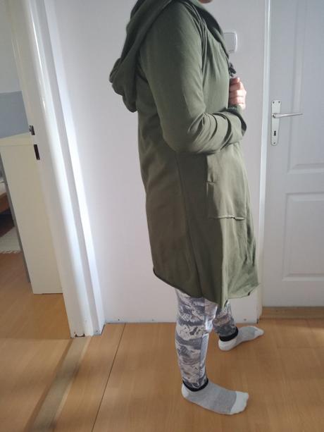 Predĺžená mikina, l