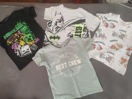 Tričká 116-122, h&m,116