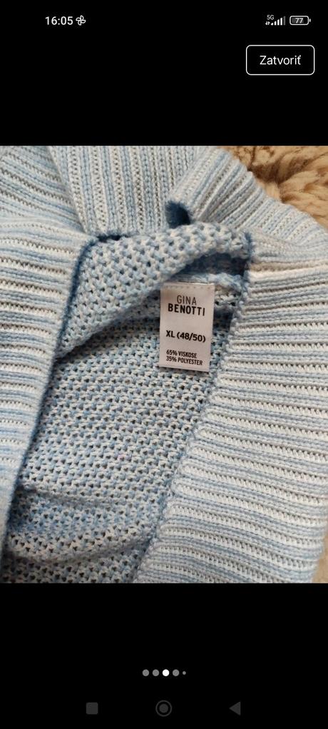 Dámsky svetrík, xl