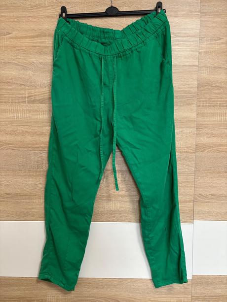 Nohavice zelené, xl