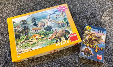 Dinosaurove puzzle - 2 ks, 