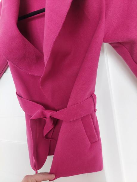 Cyklámenovy kabátik super stav, 110