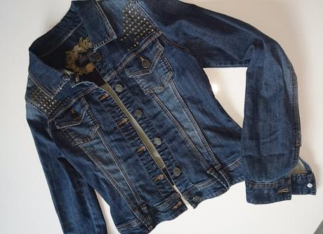 Riflová bunda, orsay,34