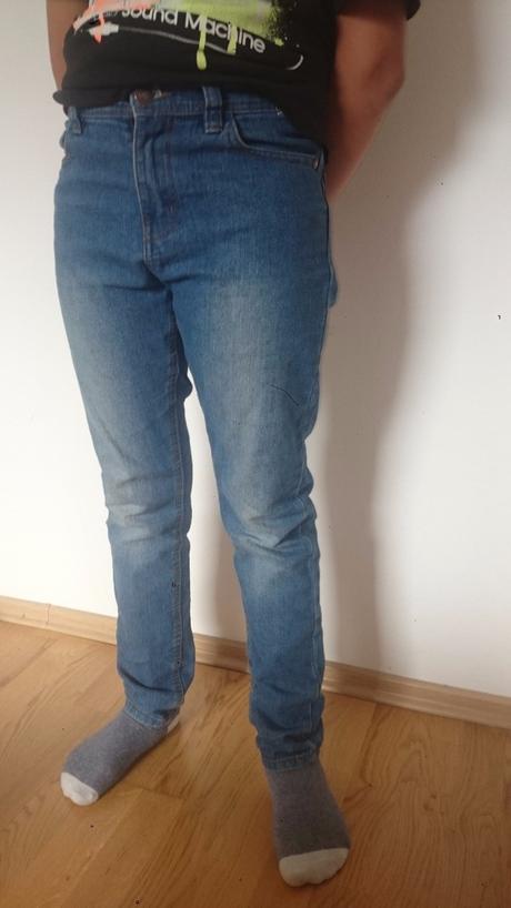 Chlapčenské rifle 10-11rokov, denim,146