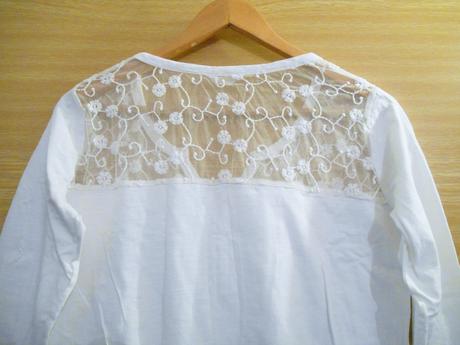 Tričko s krajkou pepco veľ. l, l