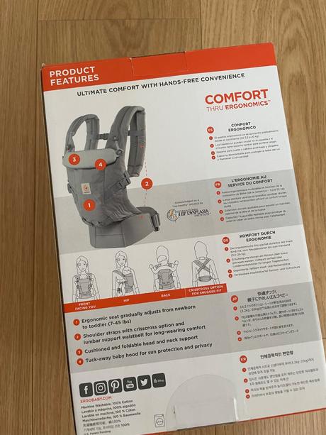 Ergobaby nosič, ergo baby