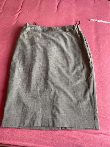 Elegantna sukna, papaya,l