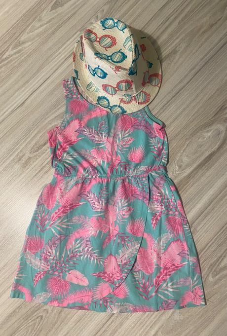 Letné šaty s klobúkom, lindex,110