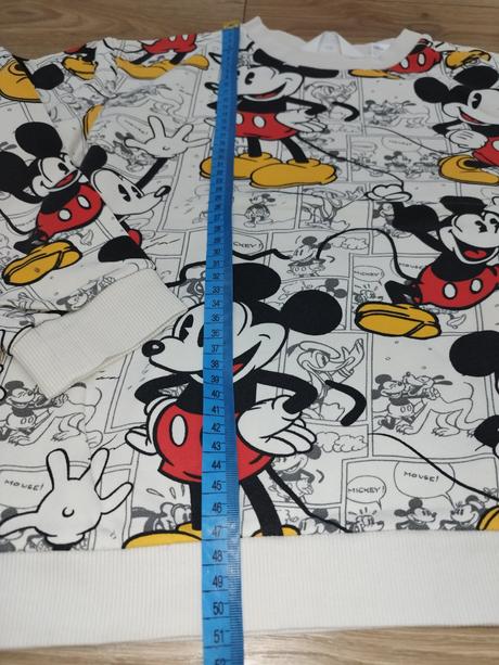 Mikina mickey mouse, 134/140, h&m,134