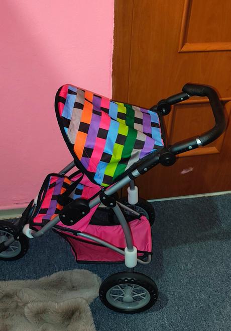 Trojkolesový športový kočík pre bábiku, 