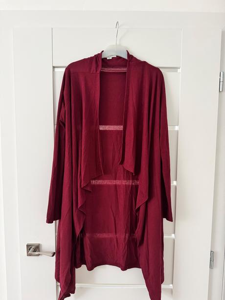 Bordovy kardigan, m
