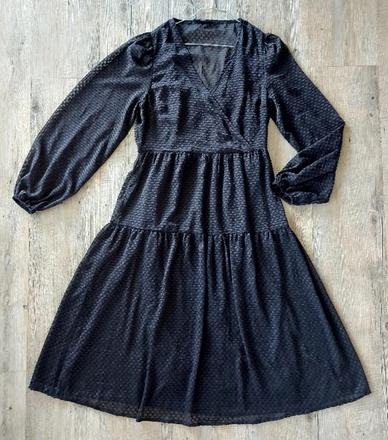 Dlhé čierne šaty vero moda, vero moda,m