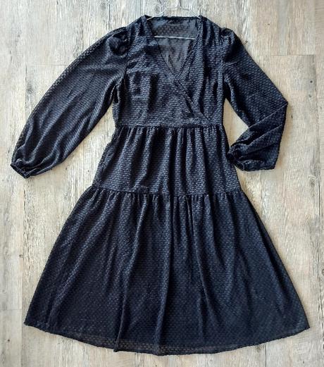Dlhé čierne šaty vero moda, vero moda,m