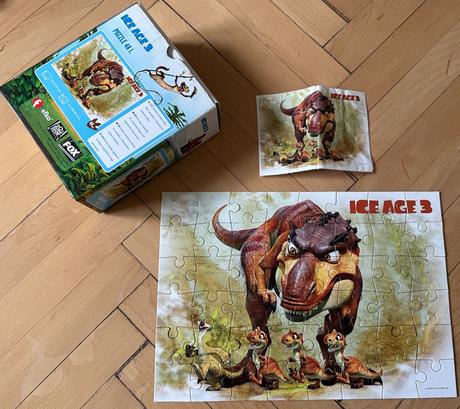 Puzzle ice age 3 - 48 dielikov 1 obrázok za 3eur,