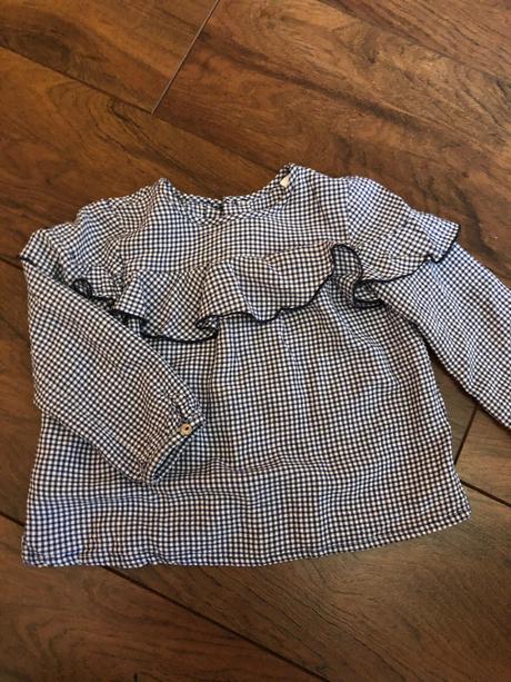 Modrá blúzka zara, zara,98