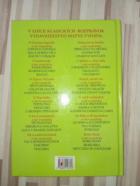 Robin hood, mliekarka, dievčatko so zápalkami, 