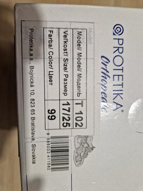 Papucky protetika, protetika,25