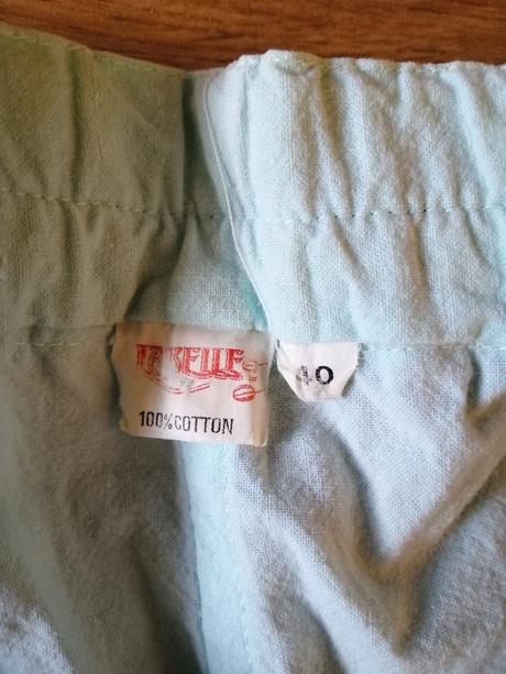 Tyrkysové nohavice, l