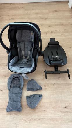 Kiddy vajicko + isofix + novorodenecke vlozky, kiddy