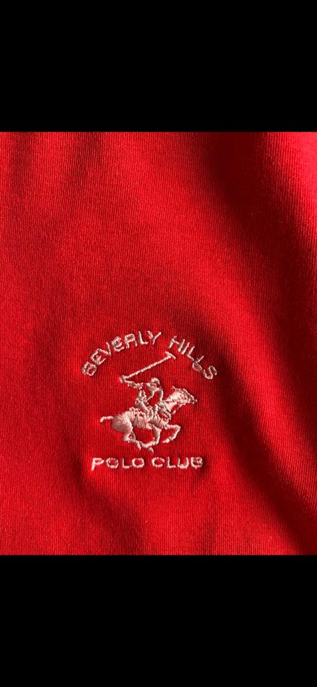 Polo club- červené tričko, u.s. polo assn.,m