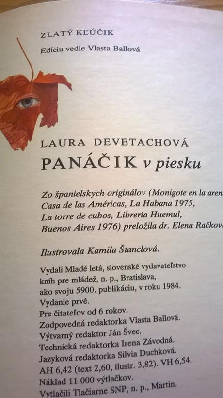 Kniha - panáčik v piesku, 