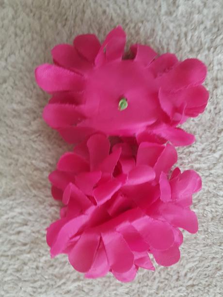 Textilne a kozene kvety - rozne,