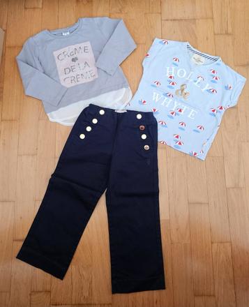 Lindex nové nohavice+2 x tricko, lindex,98