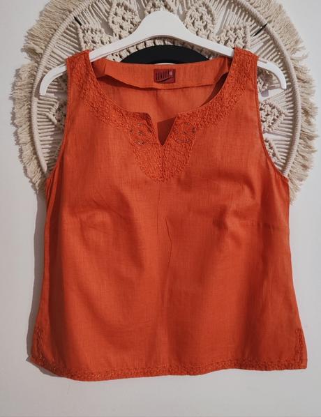 Blúzka bez rukávov, xxl