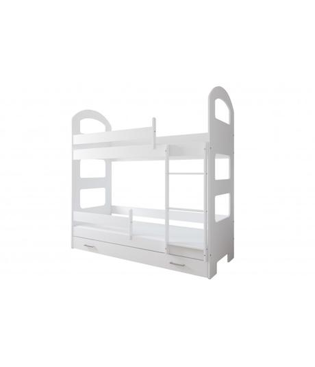 Poschodová posteľ juraj, šírka (cm): 80,dĺžka (cm): 160