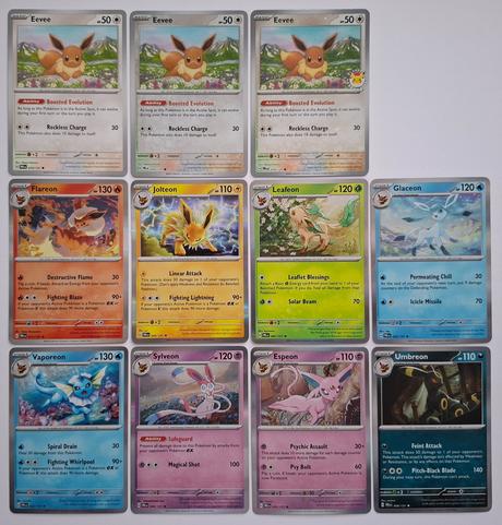 Pokémon karty "prismatic evolutions" (19),