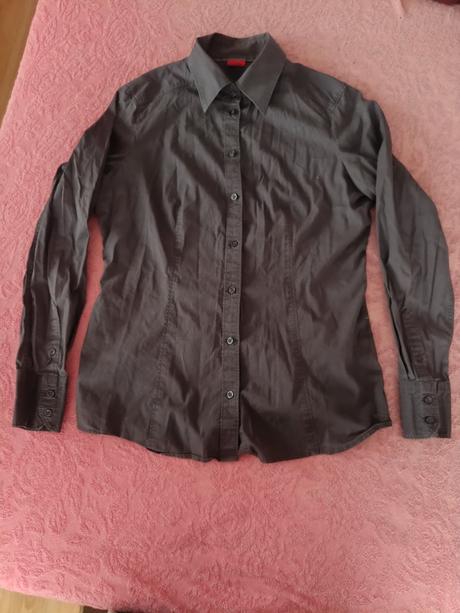 Tmavošedá košeľa, esprit,38