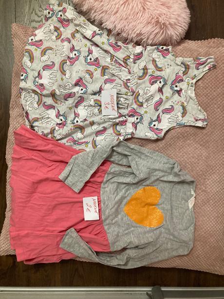 Saty 110/116 spolu, h&m,110